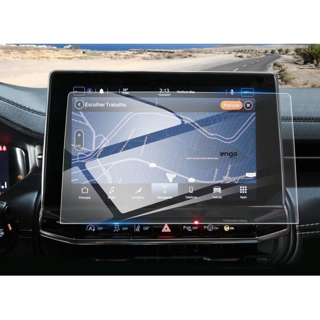 Jeep Compass Ekran Koruyucu 10.1 inç Multimedya Uyumlu Nano 